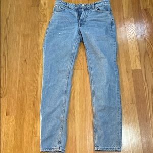 Zara perfect light blue mom jeans size 34/2